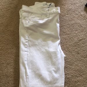 White jeans